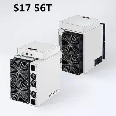 BTC Miner انت ماینر S17 Pro 56Th 2212W ماینر کارکرده SHA-256 BTC Mining دستگاه