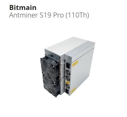 Antminer Asic Miners Bitmain MiningS19/S19pro/S19J Pro110t 104t 100t 96t 95t برای دستگاه Asic Bitcoin Mining2832W-3250W