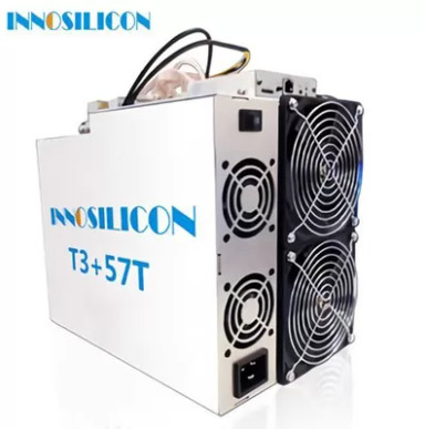BTC Miner اینوسیلیکون T3+ 57Th/S BTC Mining دستگاه SHA-256 الگوریتم 3300W