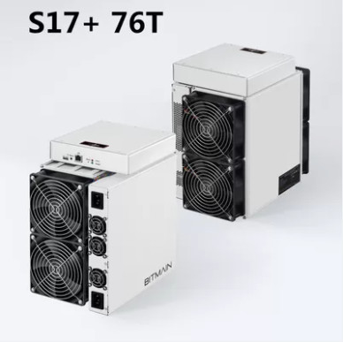 BTC Miner Sha 256 انت ماینر S17+ 76th/S Bitcoin ماینر اسیک 2920W دستگاه Mining
